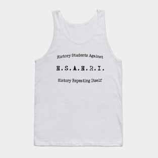 History Students against history repeating itself- curved Tank Top